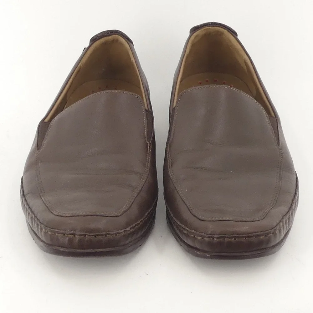 Mephisto Shoes Mens Size‎ 9.5 Leather Slip On Comfort Loafers Cool-Air 70577